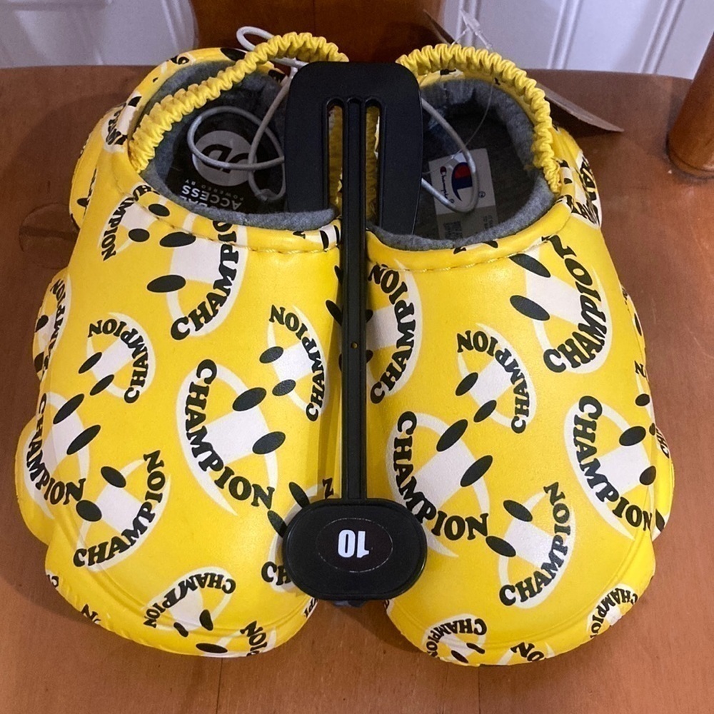 Champion Meloso Super Meloso Smile Slides lined Clogs Size 10 toddler